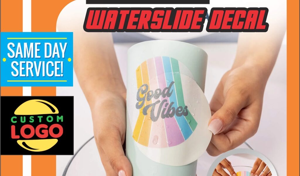 Jual Cetak water stiker/decal atau stiker air ukuran A4 bebas Request ...